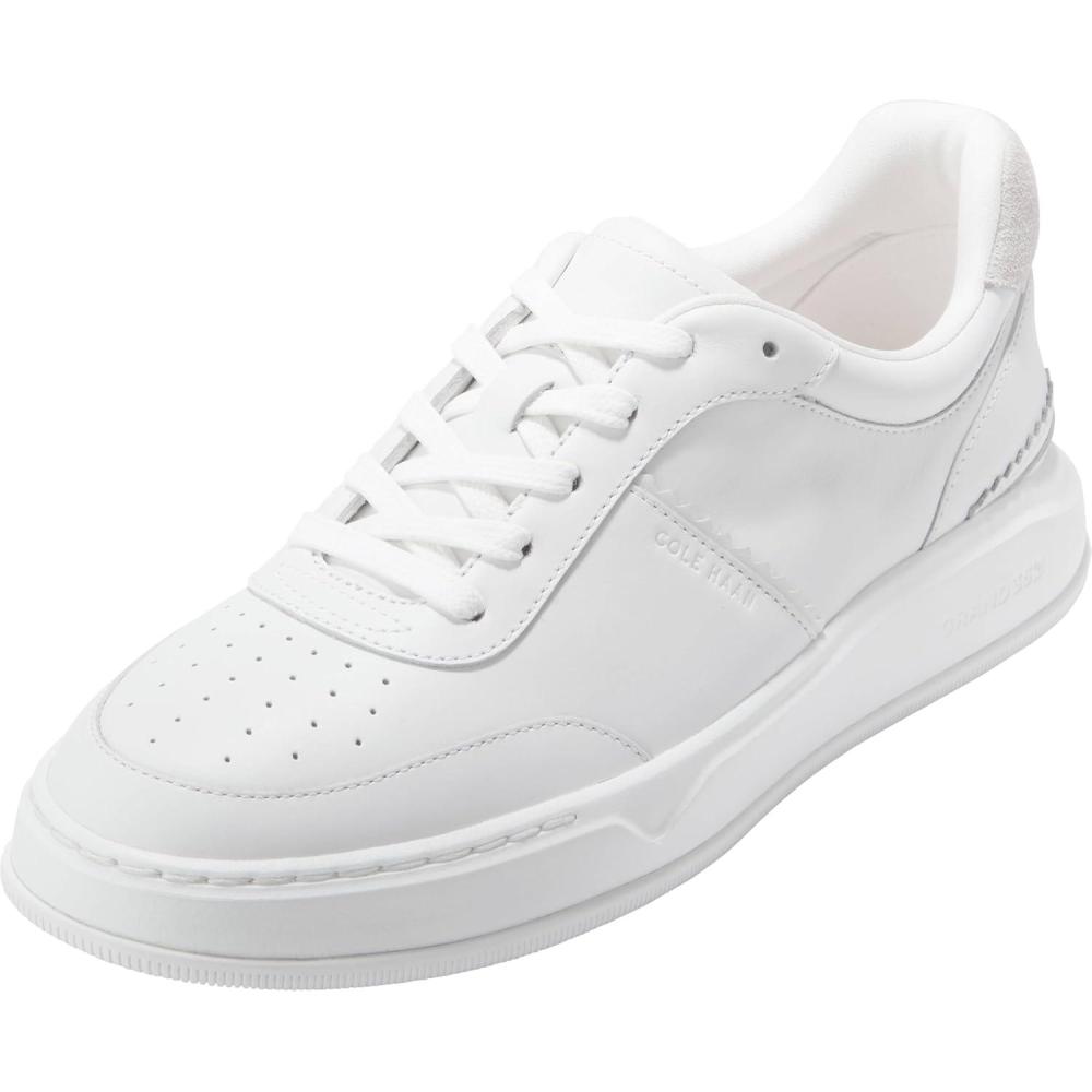 imageCole Haan Womens Grandpro Carissa SneakerWhtSlvr BirchWht