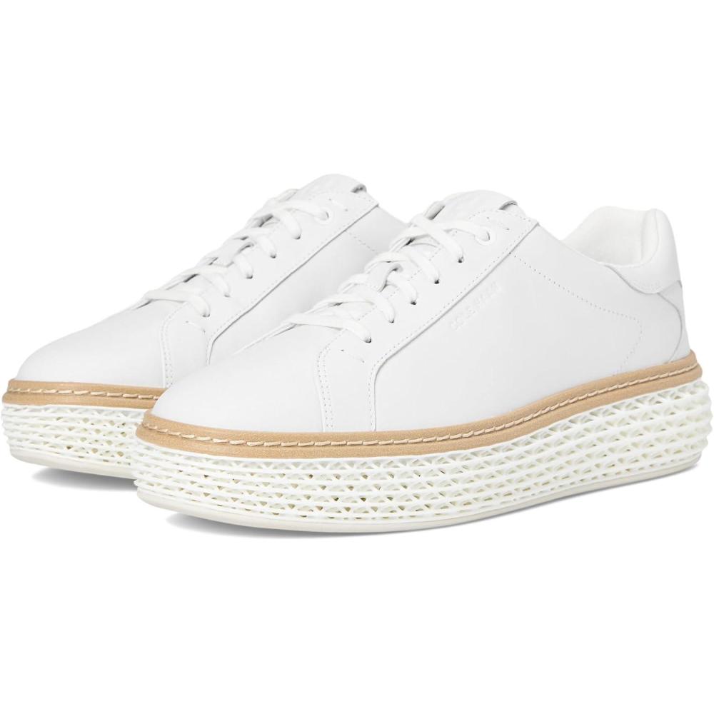imageCole Haan Womens Grandpro Court Skyweave SneakersWhiteWhite