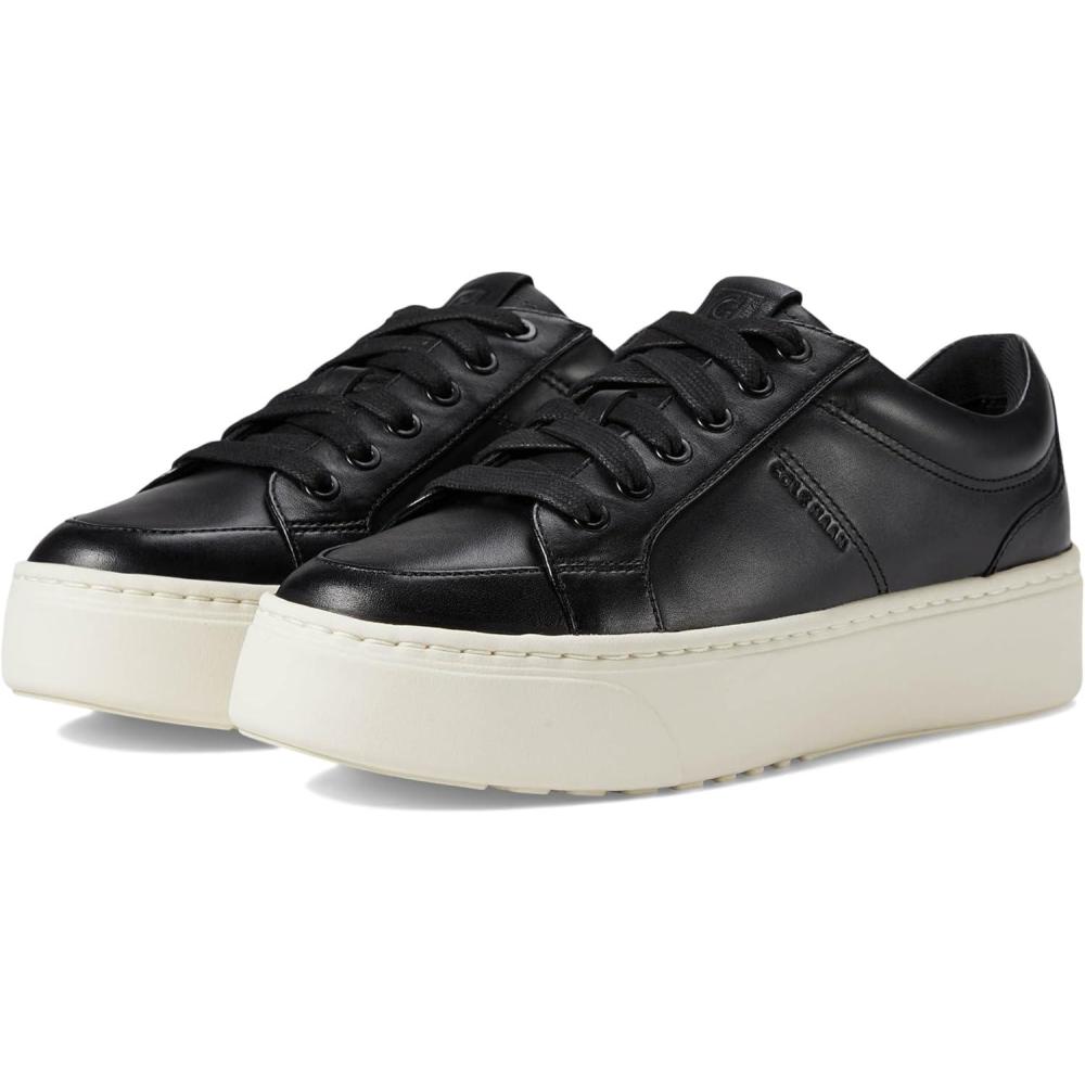 imageCole Haan Womens Grandpro Max Platform SneakerBlackIvory