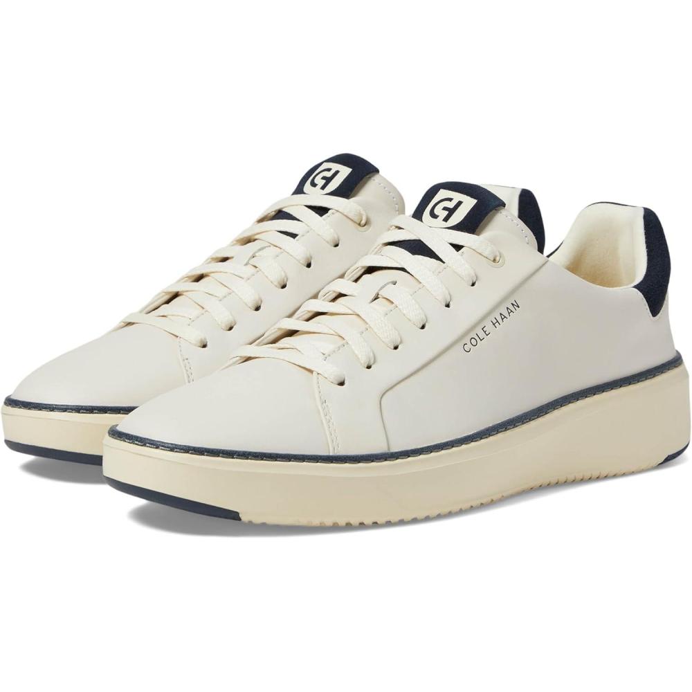 imageCole Haan Womens Grandpro Topspin Waterproof Golf Shoes SneakerIvoryBlueberry