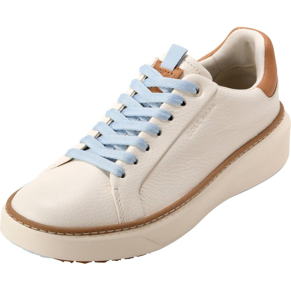 imageCole Haan Womens Grandpro Topspin Waterproof Golf Shoes SneakerIvryBiscuitSkywy