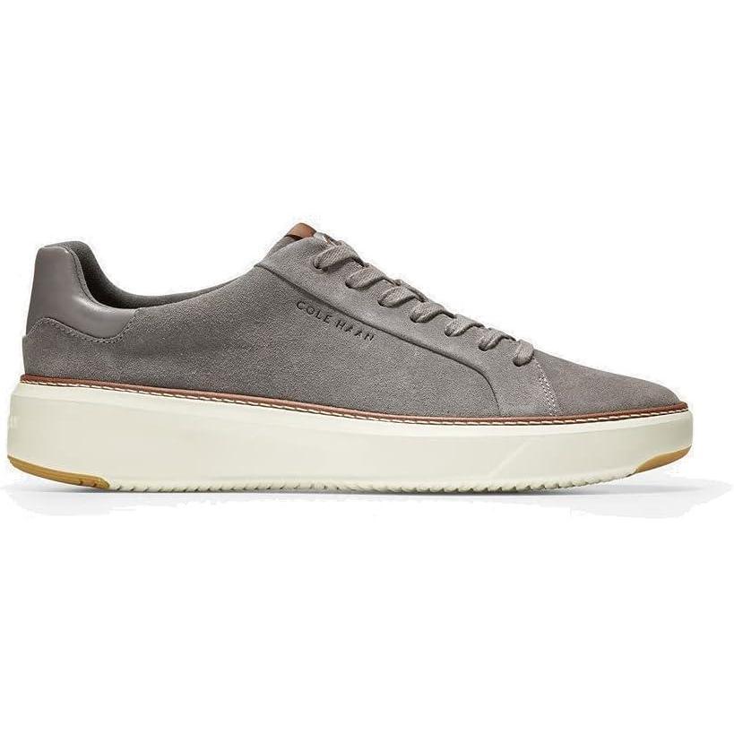 imageCole Haan Womens Grandpro Topspin Waterproof Golf Shoes SneakerMagnet Dary Gray Suede