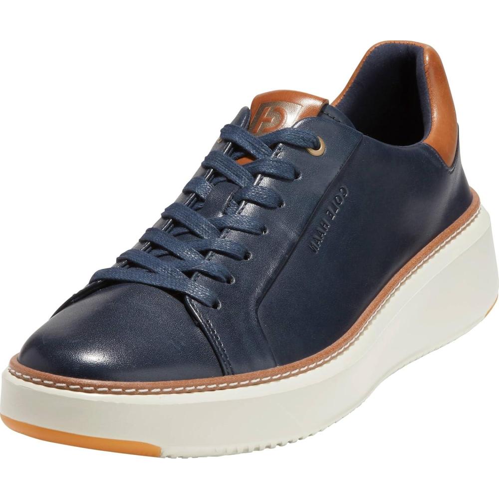 imageCole Haan Womens Grandpro Topspin Waterproof Golf Shoes SneakerNvy Blzr LthrIvry