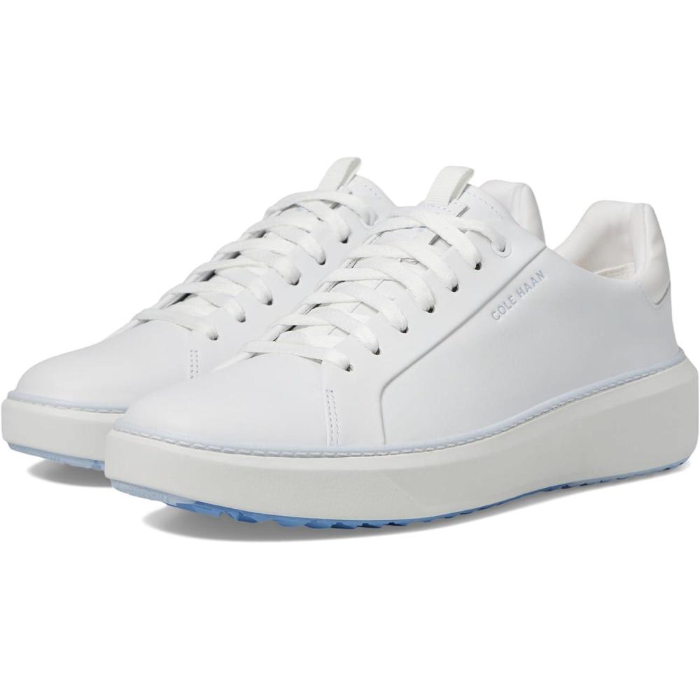 imageCole Haan Womens Grandpro Topspin Waterproof Golf Shoes SneakerWhiteHeather