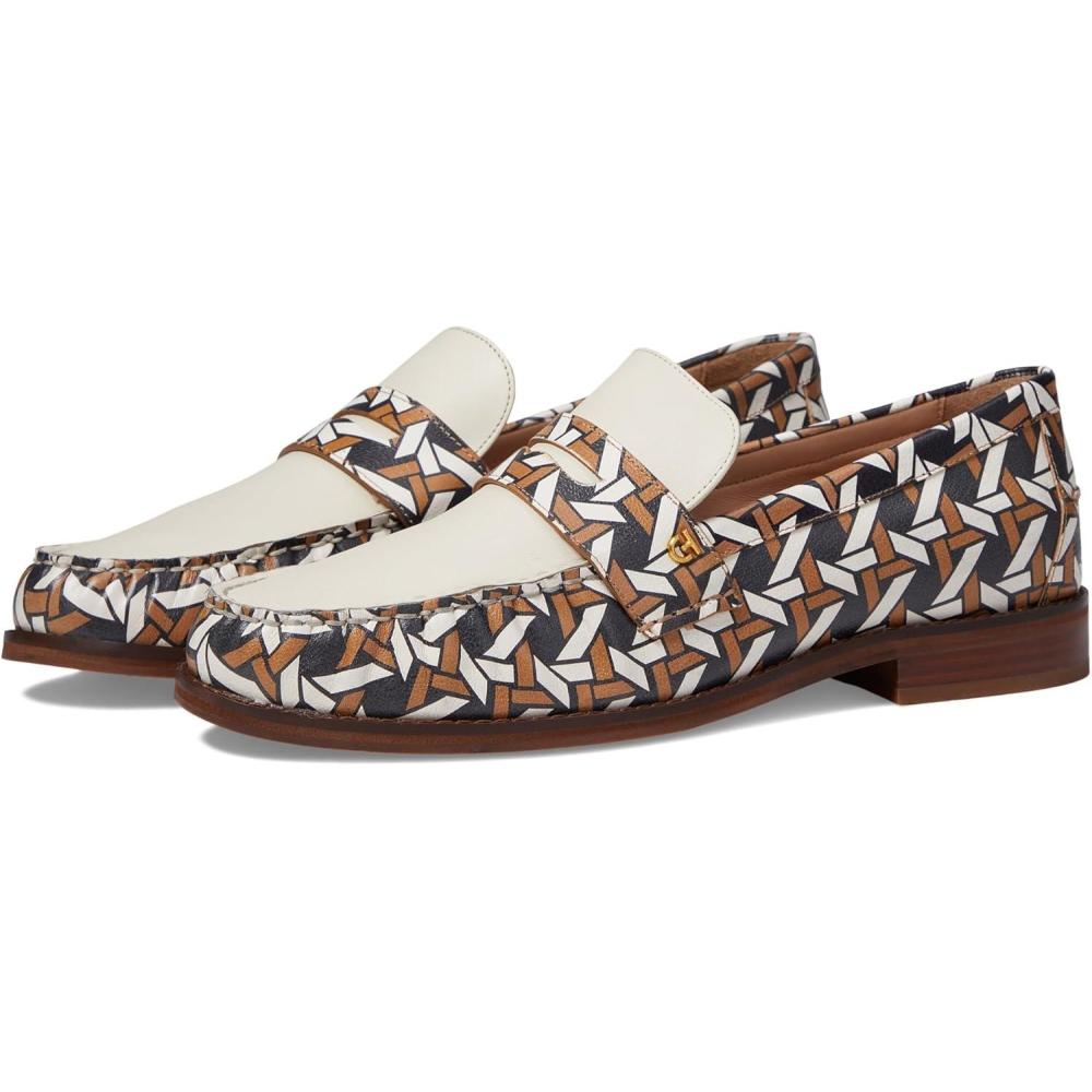 imageCole Haan Womens Lux Pinch Penny LoaferRattan Printed Leather