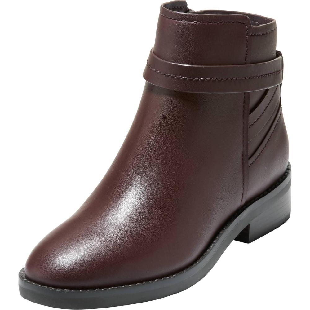 imageCole Haan Womens Rosalyn Ankle Strap BootsMadeira Ltr Wp