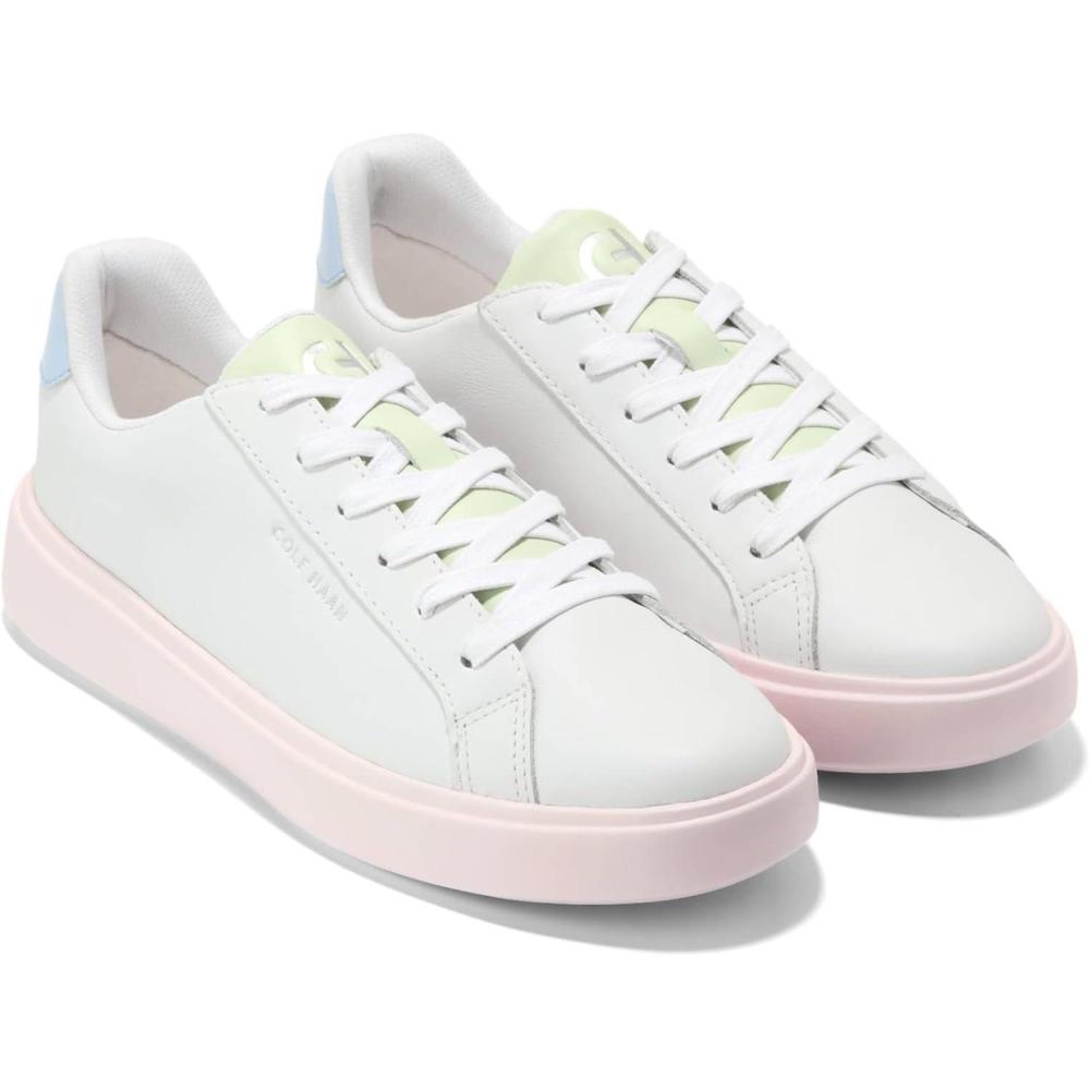 imageCole Haan Womens Shoes Grand Crosscourt DailyOptic WhiteHeatherPrimerose Pink