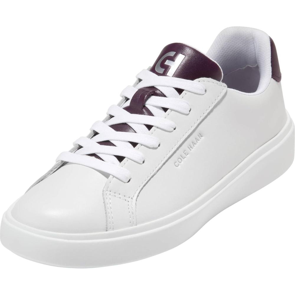 imageCole Haan Womens Shoes Grand Crosscourt DailyWhitePlum Perfect