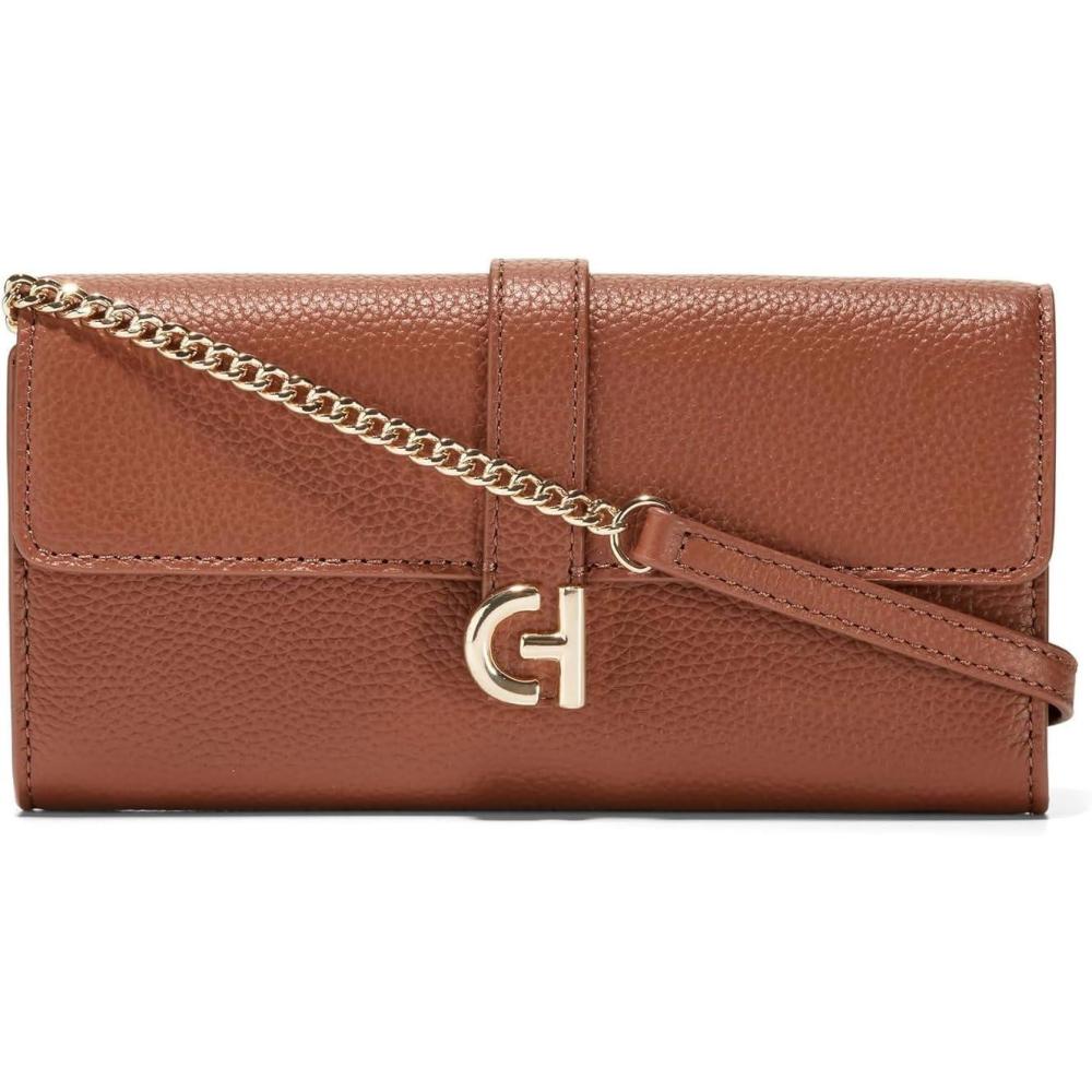 imageCole Haan Womens Wallet on a ChainBritsh Tan