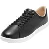 imageCole Haan Womens Grand Crosscourt II Black LeatherWhite 9 B  Medium