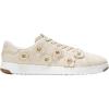 Brazilian Sand Nubuck/Brazilian Sand Leather Flowers/Optic White