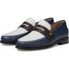 Ivory/Dark Chocolate/Blue Wing Teal Leather