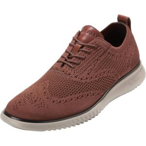 Cole Haan Men’s 2.ZEROGRAND Stitchlite Oxford Shoes(Dk Brick/Mdnght Mn)