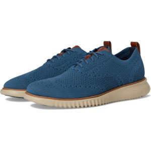 Cole Haan Men’s 2.ZEROGRAND Stitchlite Oxford Shoes(Indian Teal/Ch Nat)
