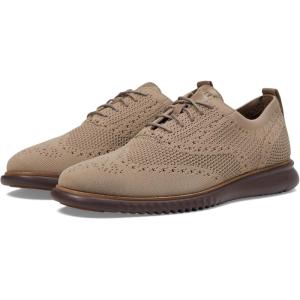 Cole Haan Men’s 2.ZEROGRAND Stitchlite Oxford Shoes(Irish Coffee/Deep Mahogany)