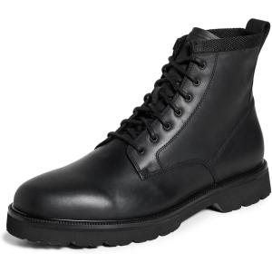 Cole Haan Men’s American Classics Plain Toe Boot Waterproof Fashion(Black/Black Wp)
