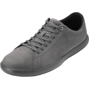 Cole Haan Men’s Grand Crosscourt Leather Sneakers(Raven Nbk/Raven)