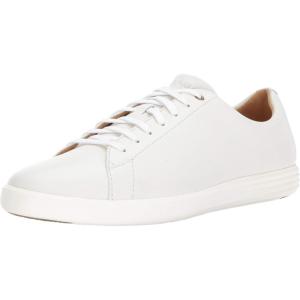 Cole Haan Men’s Grand Crosscourt Leather Sneakers(White Leather)
