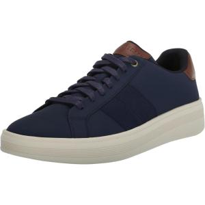 Cole Haan Men’s Grand Crosscourt Modern Perforated Sneakers(Marine Blue/Woodbury/Ivory)