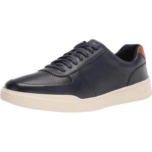 Cole Haan Men’s Grand Crosscourt Modern Perforated Sneakers(Peacoat/Brtsh Tan)