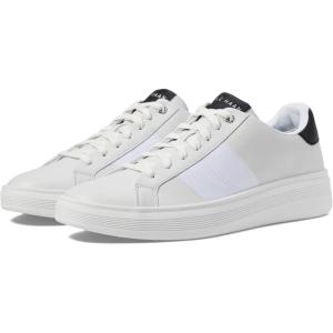 Cole Haan Men’s Grand Crosscourt Modern Perforated Sneakers(White/Black/White)