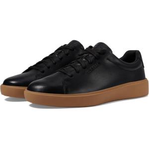 Cole Haan Men’s Grand Crosscourt Traveler Sneaker(Black/Gum Tan)
