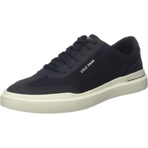Cole Haan Men’s Grandpro Rally Canvas T-Toe Sneakers(Black/Silver Birch)