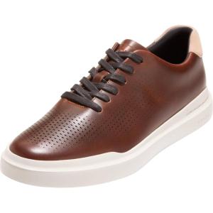 Cole Haan Men’s Grandpro Rally Laser Cut Sneaker(Acorn/Sesame/Ivory)