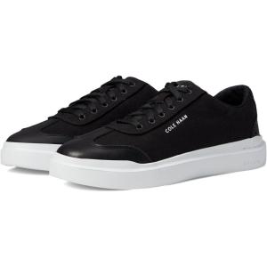 Cole Haan Men’s Grandpro Rally Laser Cut Sneaker(Black/Optic White)