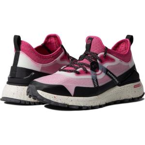 Cole Haan Men’s Grandpro Rally Laser Cut Sneaker(Fuscia Rose Black White)