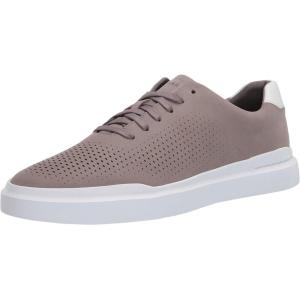 Cole Haan Men’s Grandpro Rally Laser Cut Sneaker(Ironstone/Optic White)
