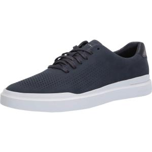 Cole Haan Men’s Grandpro Rally Laser Cut Sneaker(Navy Nubuck)