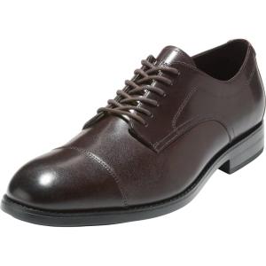 Cole Haan Men’s Harmon Grand Cap Toe Oxfords(Dk Choco/Black Wr)