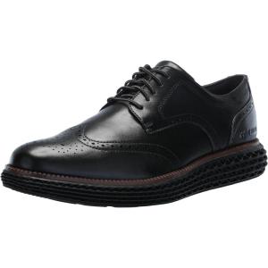 Cole Haan Men’s Original Grand 2.0 Wingtip Oxfords(Black)
