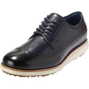 Cole Haan Men’s Original Grand Wingtip Golf Oxford(Mdnght Mn/Ivry Wp)