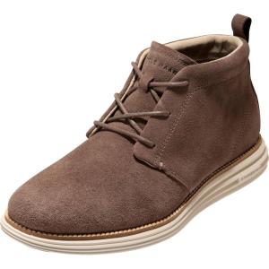 Cole Haan Men’s Originalgrand Remastered Waterproof Chukka Boot(Lava/Oxford Tan)