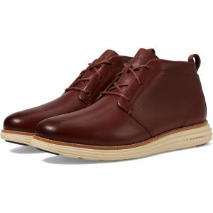 Cole Haan Men’s Originalgrand Remastered Waterproof Chukka Boot(Scotch/Alabaster)