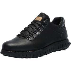 Cole Haan Men’s Zerogrand Remastered Low Top Hiking Boot(Black/Black)