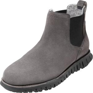 Cole Haan Men’s Zerogrand Remastered Waterproof Chelsea Boot(Pavement/Black)
