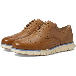 Cole Haan Men’s Zerogrand Remastered Wingtip Oxfords(Farro Vanilla)