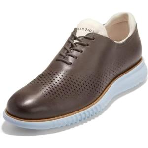 Cole Haan Men’s Zerogrand Wing Oxford(Pavement/Oxford Blue)