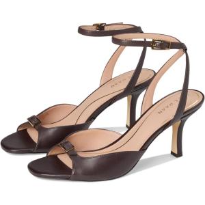 Cole Haan Women’s Annalise Buckle Sandals(Dk Choco Ltr)