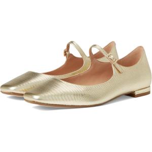 Cole Haan Women’s Bridge Maryjane Ballet Flat(Gold Lizard Prt)