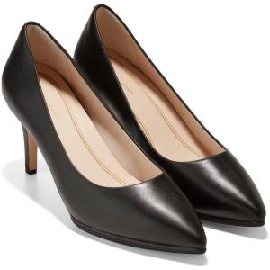 Cole Haan Women’s Grand Ambition (75mm) Pump(Black Leather)