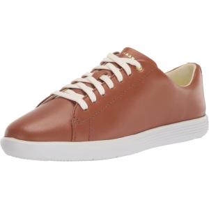 Cole Haan Women’s Grand Crosscourt Leather Sneakers(Pecan Leather)