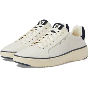 Cole Haan Women’s Grandpro Topspin Waterproof Golf Shoes Sneaker(Ivory/Blueberry)