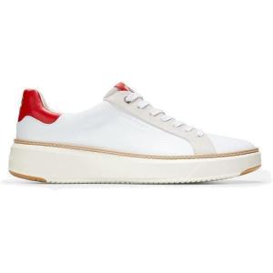 Cole Haan Women’s Grandpro Topspin Waterproof Golf Shoes Sneaker(Molten White Lava)