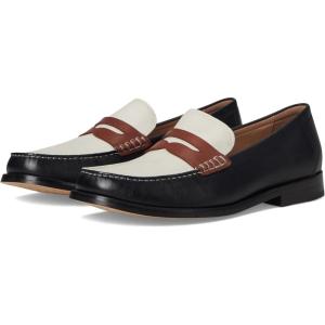 Cole Haan Women’s Lana Lux Penny Loafers Remastered(Blk/Dk Cuoio/Ivry)