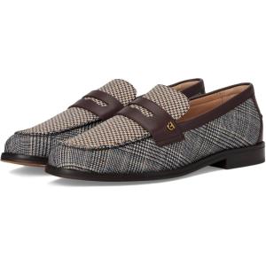 Cole Haan Women’s Lux Pinch Penny Loafer(Multi Plaid Textle)