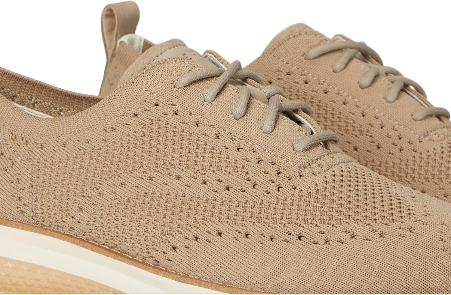 imageCole Haan Mens Og Energyweave Stitchlite Wing OxfordsRyeIvoryNatural